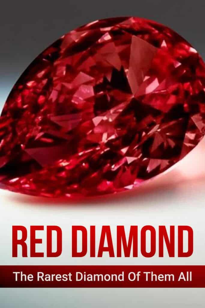 Ay Diamond Rojos Diamantes rojos, todos diamantes raros