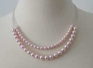 collar de perlas rosaline - guía de cuidado de ópalos y perlas