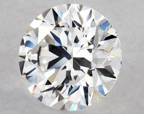 Diamante redondo de 1,04 ct Color E VVS1 Claridad Corte excelente James Allen