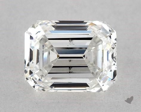 Diamante de claridad SI1 de talla esmeralda