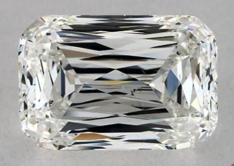 Diamante talla cojín baguette