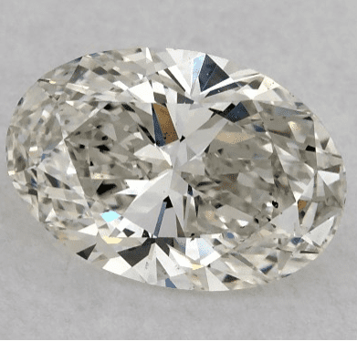 Diamante de talla ovalada James Allen VS2