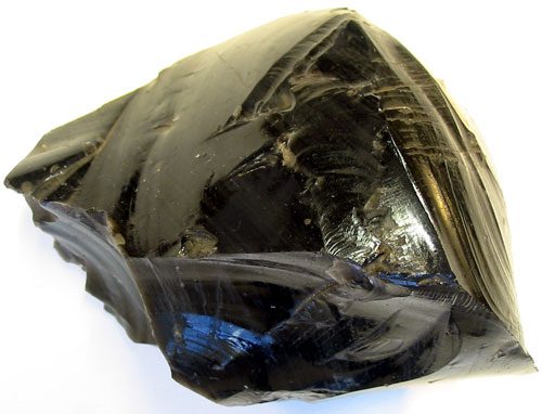 fractura concoidal de obsidiana