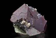 Mineral de cobre sobre sustrato - República Democrática del Congo