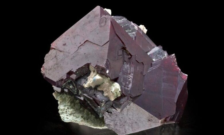 Mineral de cobre sobre sustrato - República Democrática del Congo