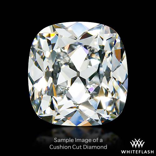 10,02 ct H VS1 Diamante de talla cojín suelto Flash blanco