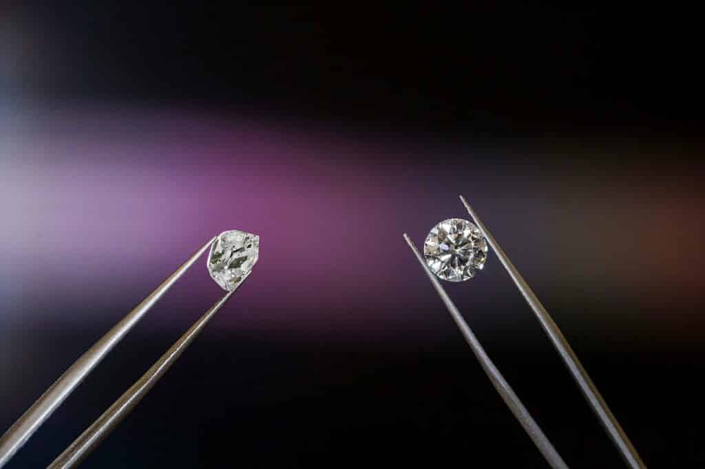 diamantes cultivados en laboratorio