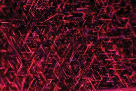 Fenómeno de constelación de rubí causado por inclusiones filamentosas
